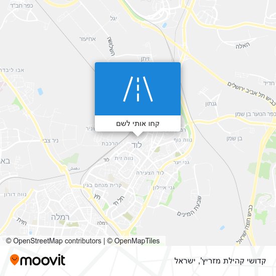 מפת קדושי קהילת מזריץ'