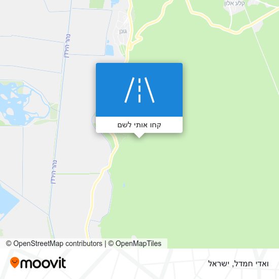 מפת ואדי חמדל
