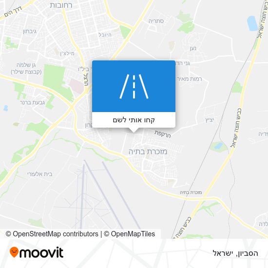 מפת הסביון
