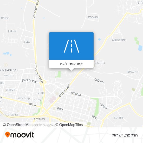 מפת הרקפת
