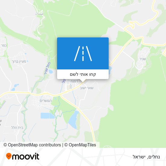 מפת נחלים
