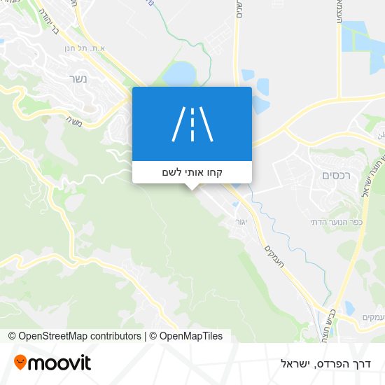 מפת דרך הפרדס