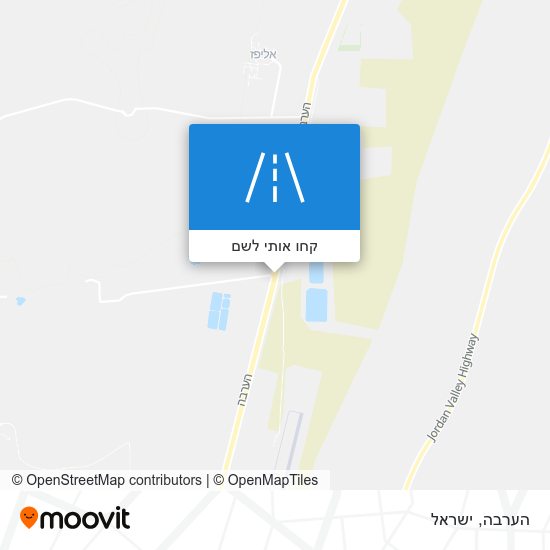 מפת הערבה