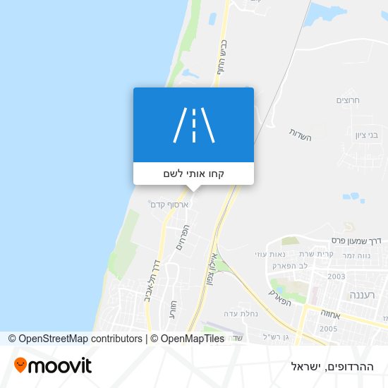 מפת ההרדופים