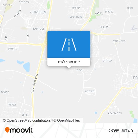 מפת השדות