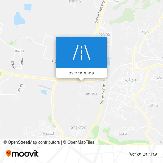 מפת ערוגות