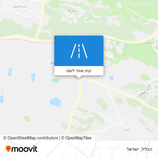 מפת הגליל
