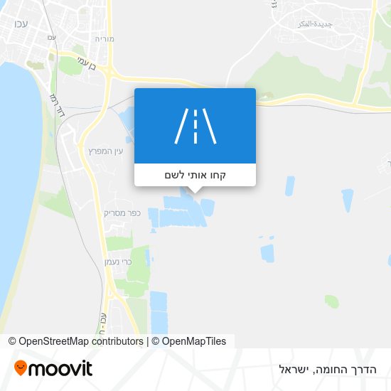 מפת הדרך החומה