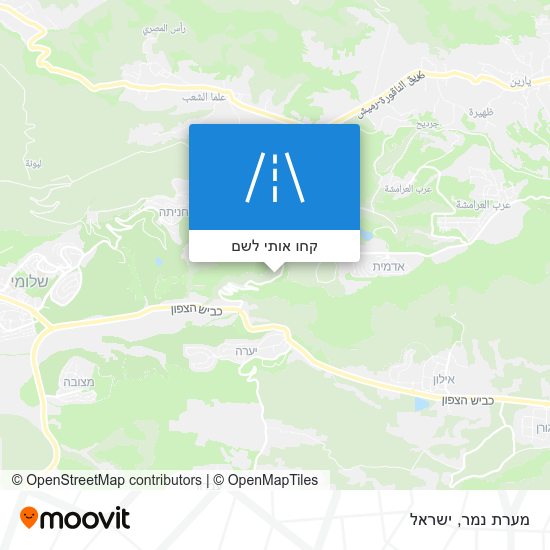 מפת מערת נמר