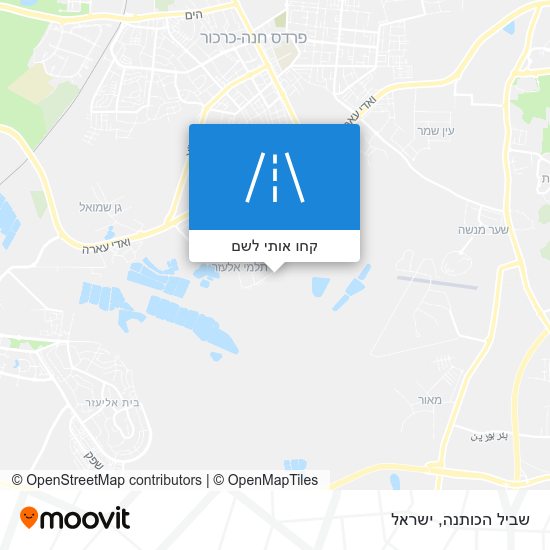מפת שביל הכותנה