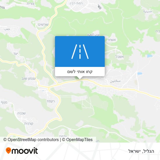 מפת הגליל