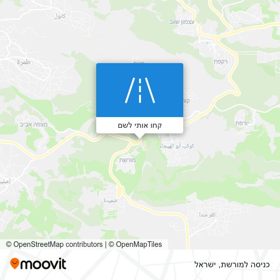 מפת כניסה למורשת
