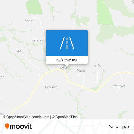 מפת הגפן