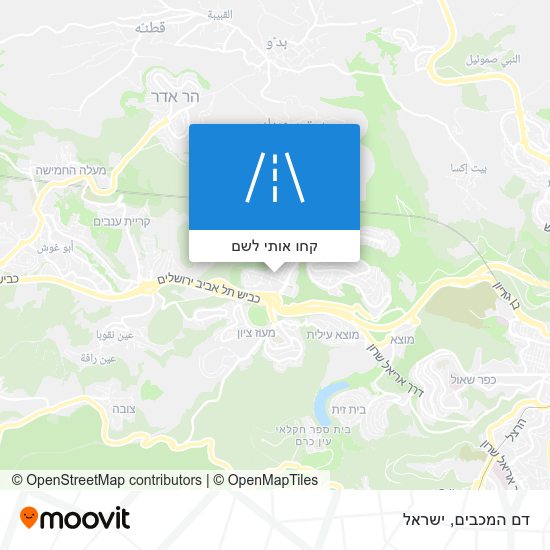 מפת דם המכבים