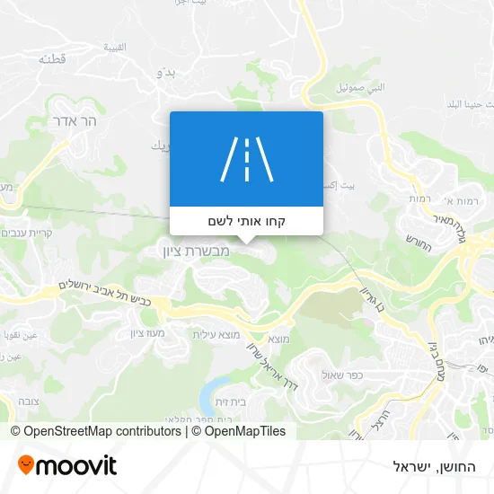 מפת החושן