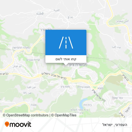 מפת העפרוני