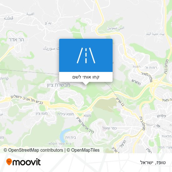 מפת טופז