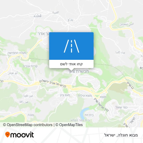 מפת מבוא חוגלה
