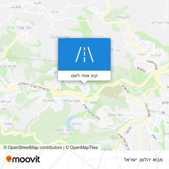 מפת מבוא יהלום