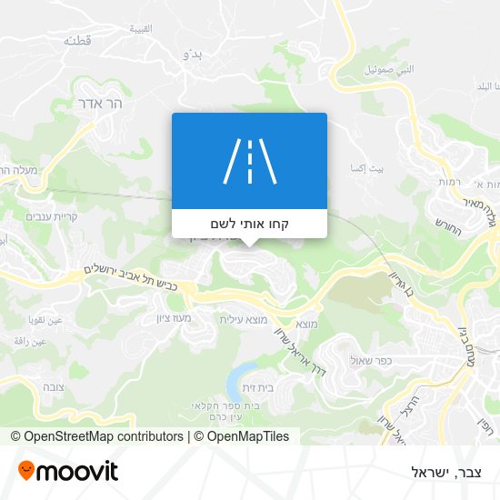 מפת צבר