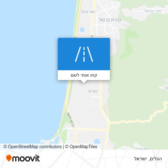 מפת הגלים