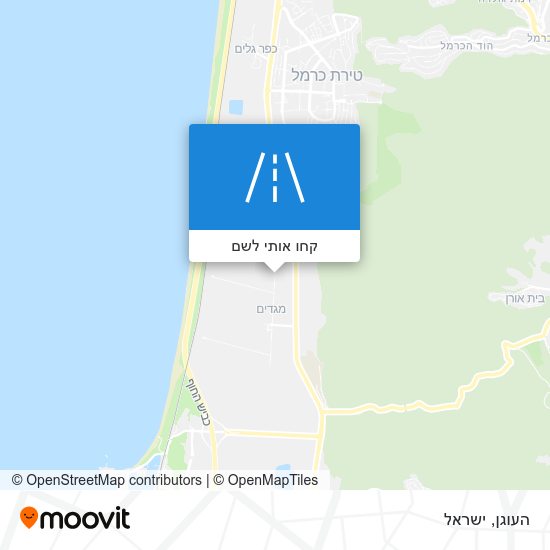 מפת העוגן