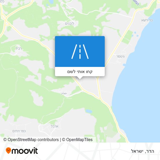 מפת הדר