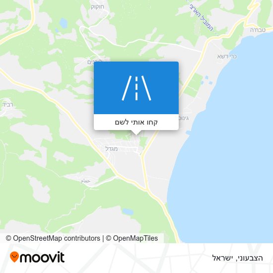 מפת הצבעוני