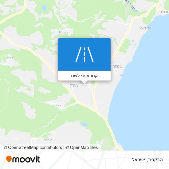 מפת הרקפת
