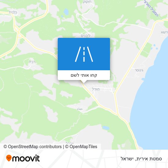 מפת סמטת אירית