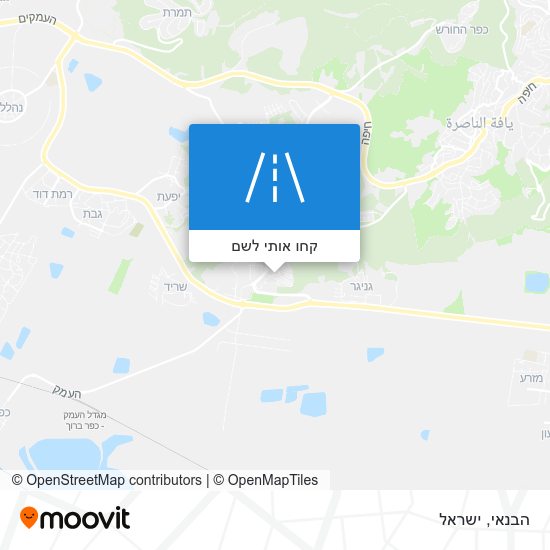 מפת הבנאי