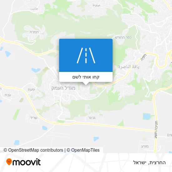 מפת החרצית
