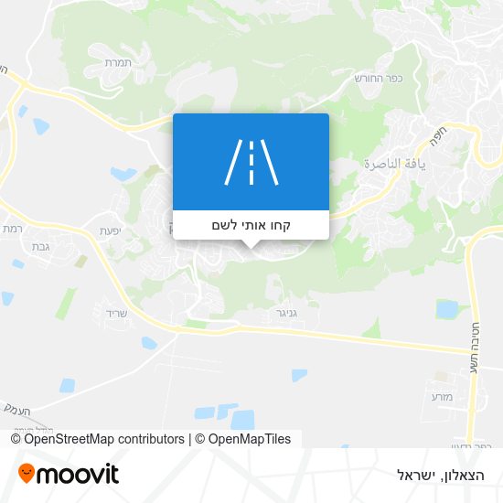 מפת הצאלון