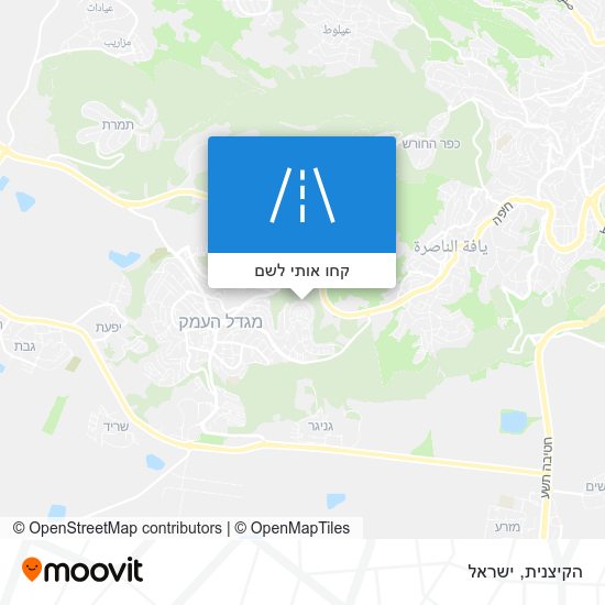 מפת הקיצנית