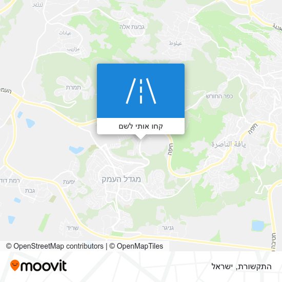 מפת התקשורת