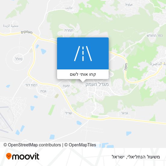 מפת משעול הנחליאלי