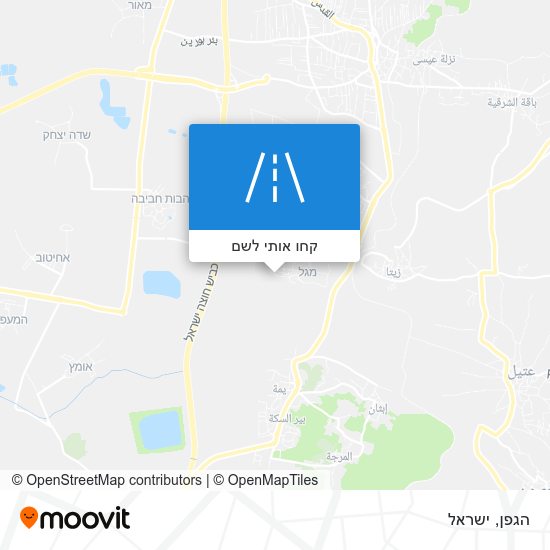 מפת הגפן