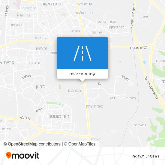מפת התמר