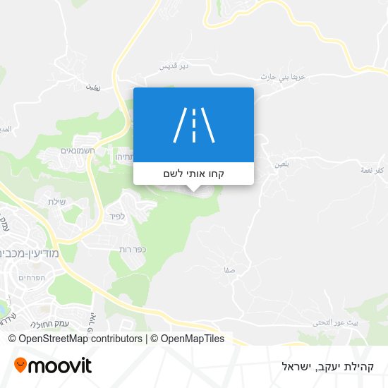 מפת קהילת יעקב