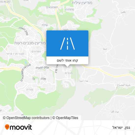 מפת גפן