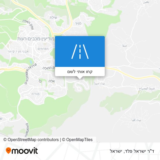 מפת ד"ר ישראל פלד