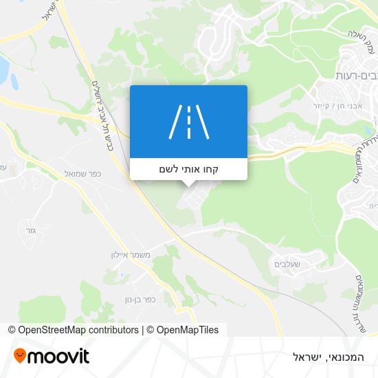 מפת המכונאי