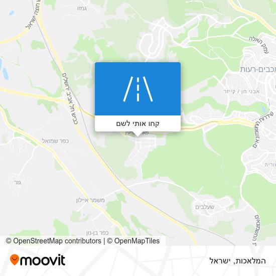 מפת המלאכות