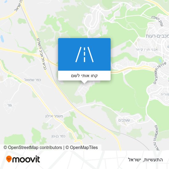 מפת התעשיות