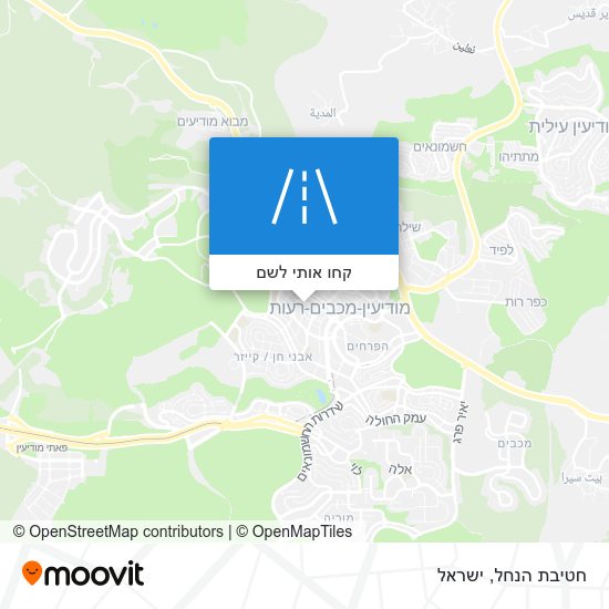 מפת חטיבת הנחל