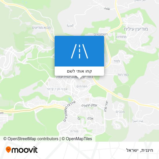 מפת חיננית