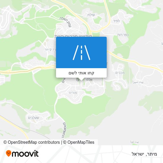 מפת מיתר