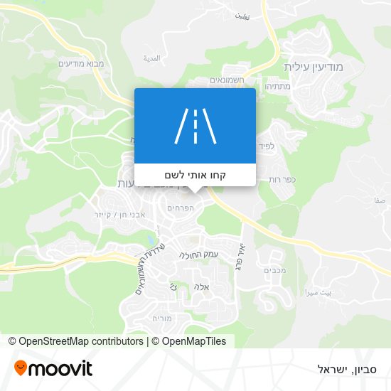 מפת סביון
