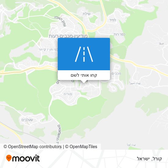 מפת קורל