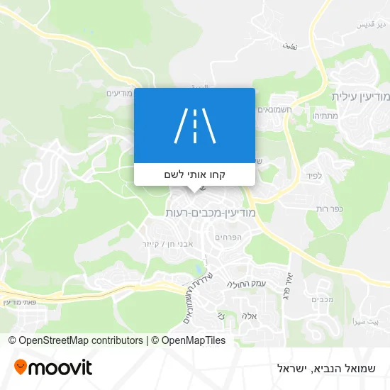 מפת שמואל הנביא
